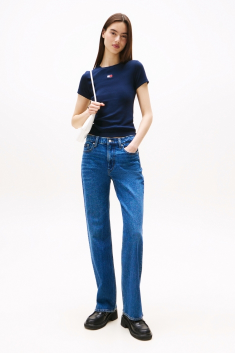 Tommy Jeans tjw slim badge rib t
